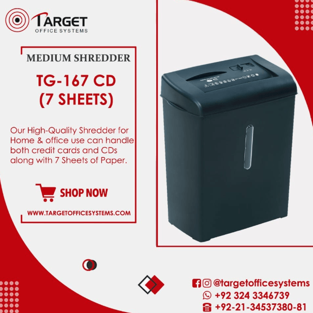 Buying a Heavy-Duty Paper Shredder from Target Office Systems in Pakistan