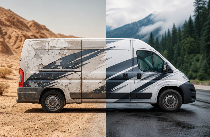 Wrap Lifespan by Climate Zone: Why Desert Environments Cut Fleet Graphics Life in Half